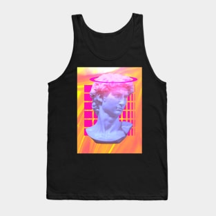 3D David of Michelangelo - Aesthetics Tank Top